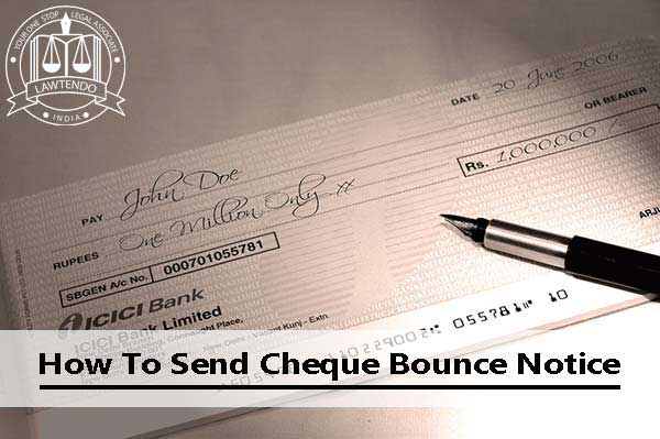 How to send cheque bounce notice?