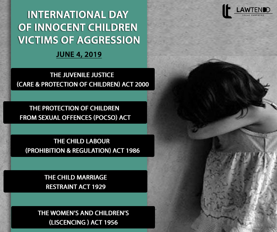 Protection of children being victims of child abuse and aggression