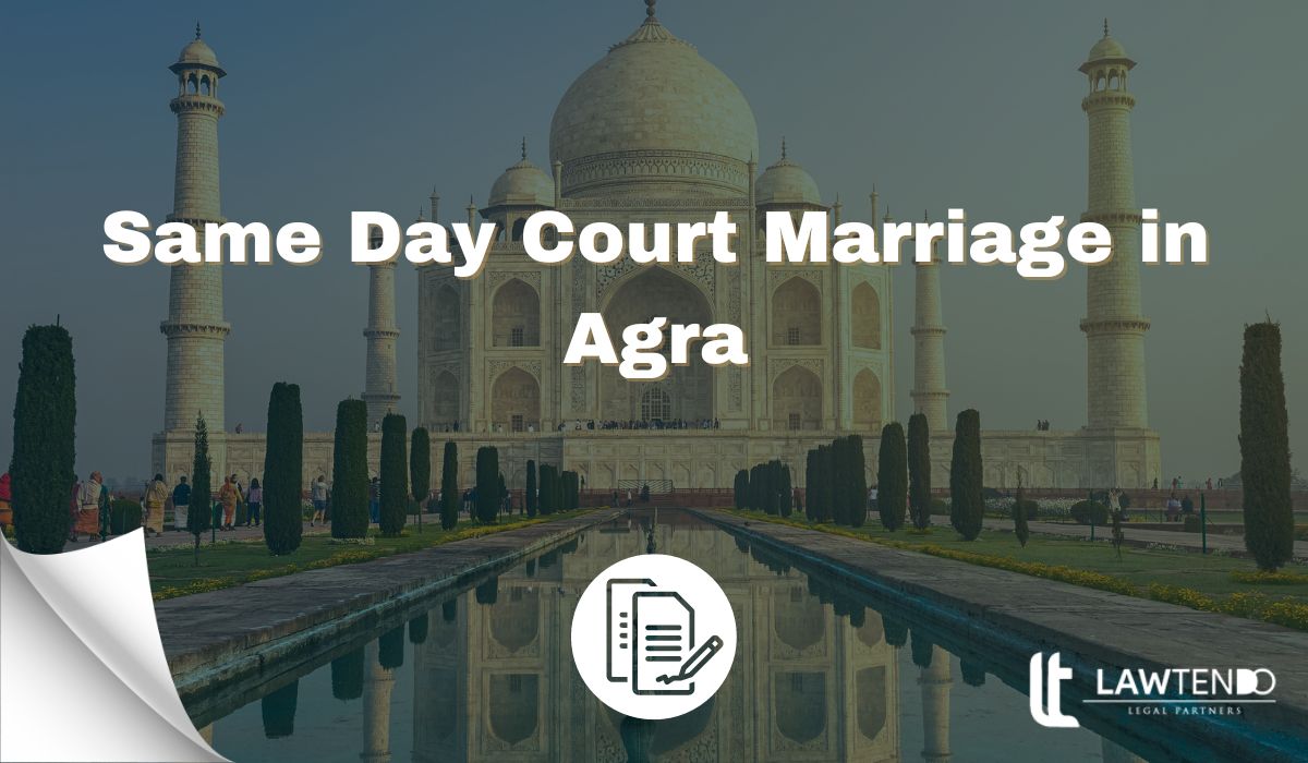 Same Day Court Marriage in Agra