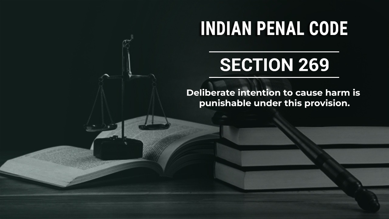 Punishment for Proliferating Life-Threatening Diseases - Section 269